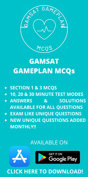 GAMSAT Gameplan Advert